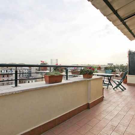 Ferienwohnung In The Clouds Over Trastevere, Penthouse Studio Rom Exterior foto