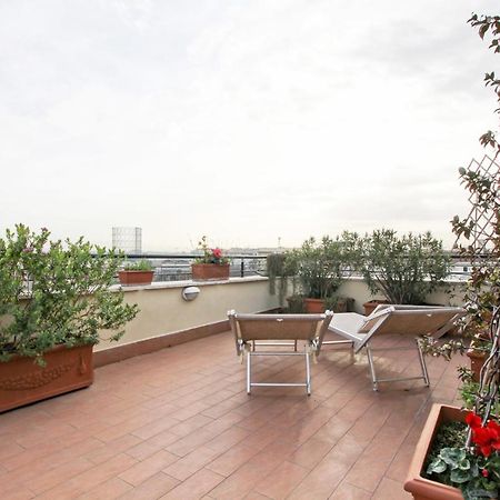 Ferienwohnung In The Clouds Over Trastevere, Penthouse Studio Rom Exterior foto